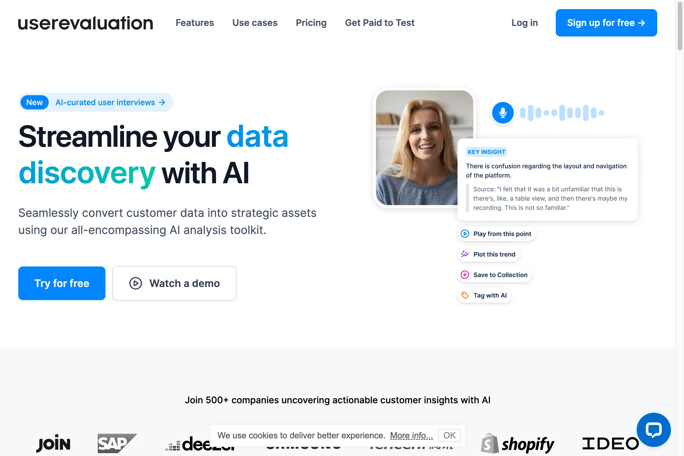 User Evaluation - AI-Powered Insights & Analysis Tool